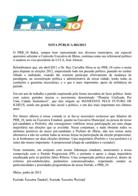 Nota pública 003.2012 (1)