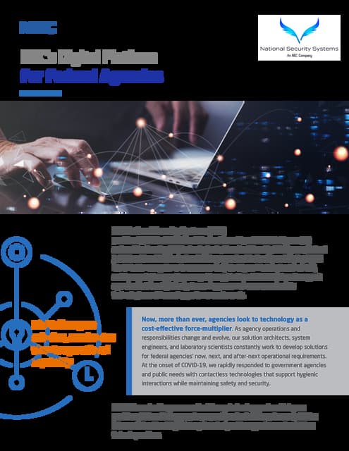 NEC's Digital Identity Platform for Federal Agencies