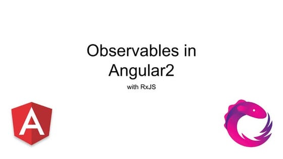 Observables in angular2