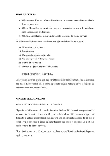 Oferta precio wp