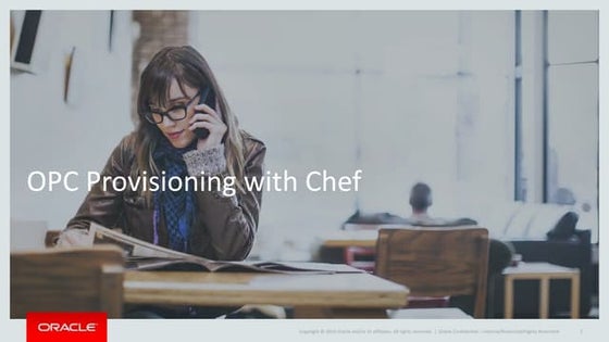 Oracle Public Cloud : Provisioning with Chef