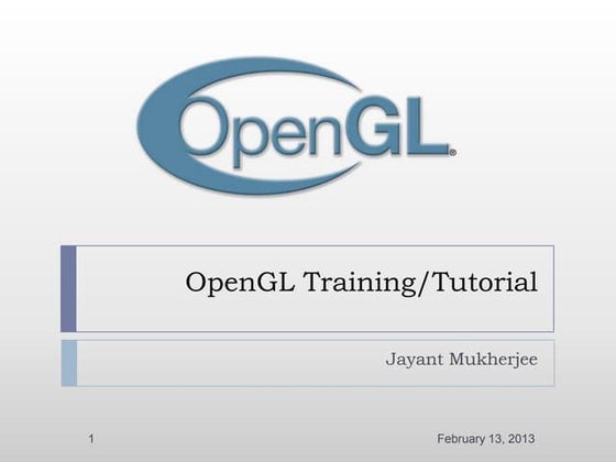 OpenGL Introduction