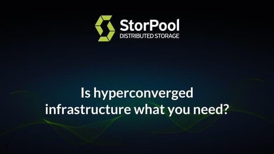 OpenNebulaConf2018 - Is Hyperconverged Infrastructure what you need? - Boyan ...