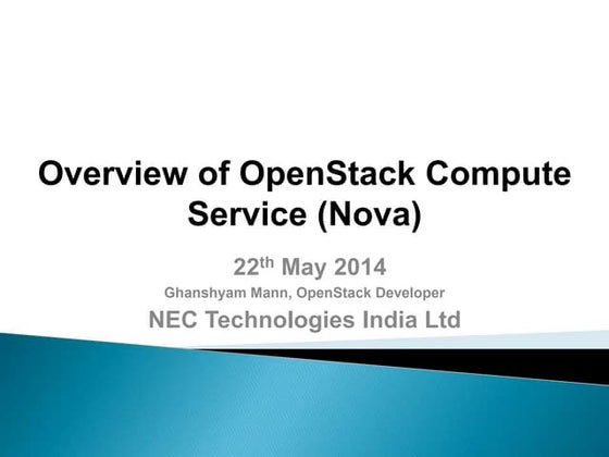 Open Stack compute-service-nova