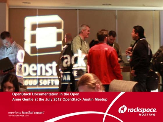 OpenStack Documentation in the Open