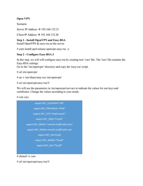 Open-VPN Server