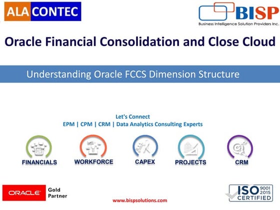 Oracle FCCS Getting Started Guide II