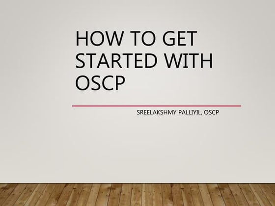 Oscp - Journey