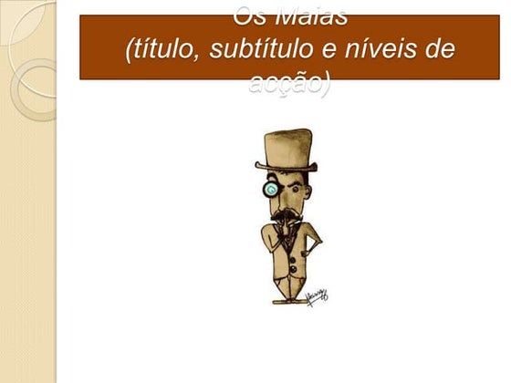 Os Maias estrutura
