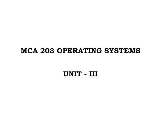 Os unit 3