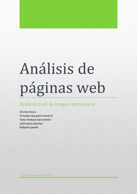Paginas webs