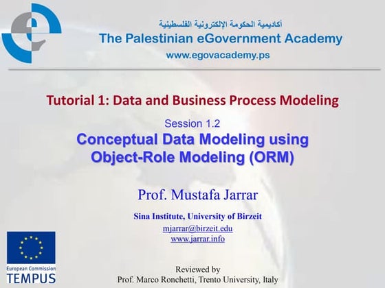 Pal gov.tutorial1.session1 2.conceptualdatamodelingusingorm