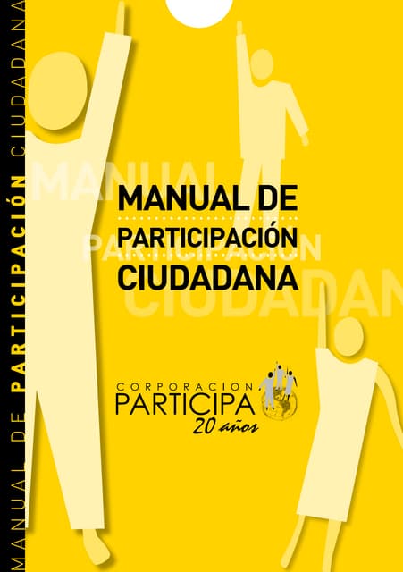 Manual de Participación Ciudadana
