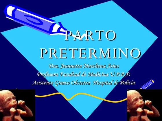 Parto Pretermino