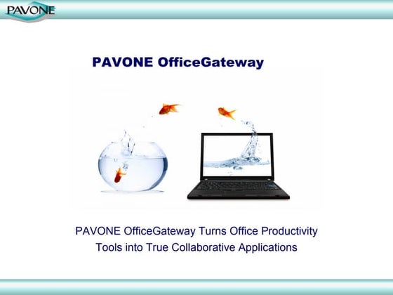 Interface between IBM Lotus Notes and Office Productivity Tools: