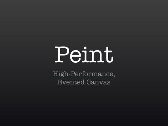 Peint talk