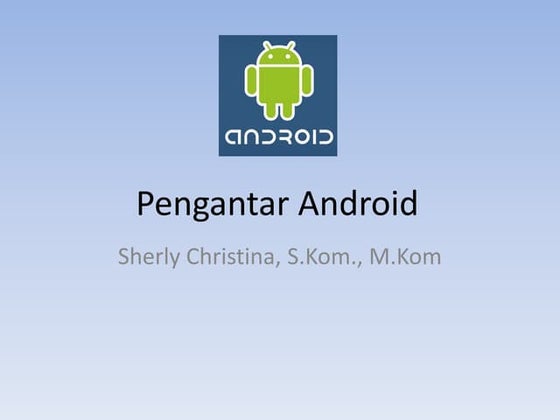 Pengantar Android
