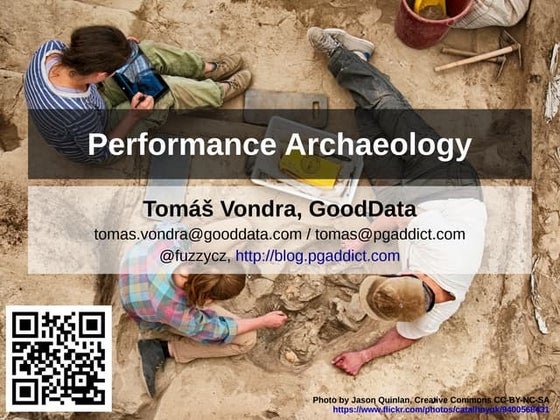PostgreSQL performance archaeology