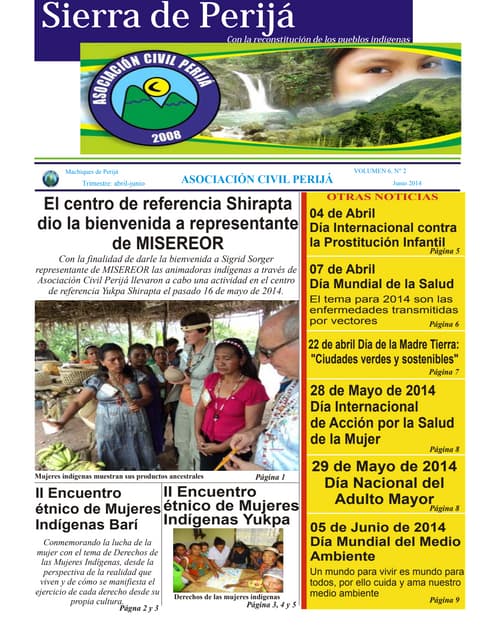 Periódico institucional segundo trimeste 2014