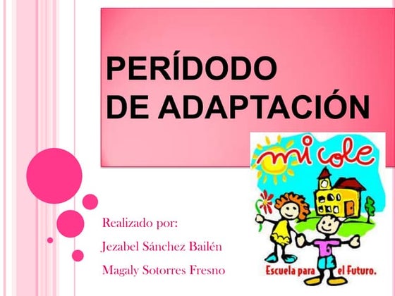 Período de adaptación