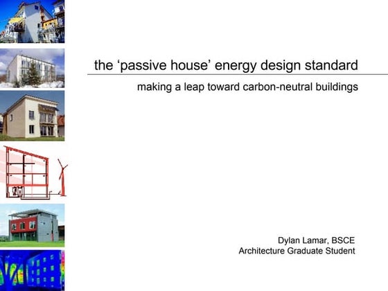 Passive House In Depth for Professionals