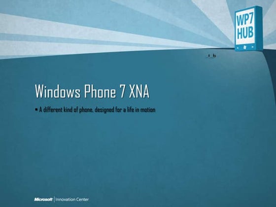 WP7 HUB_XNA