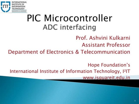 PIC Microcontroller | ADC Interfacing