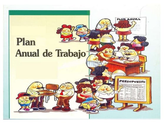 Plan anual de trabajo blog