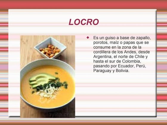 Platos tipicos del ecuador 