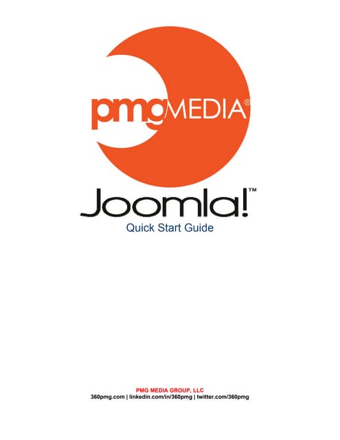 PMG-Joomla-Quick-Start-Guide