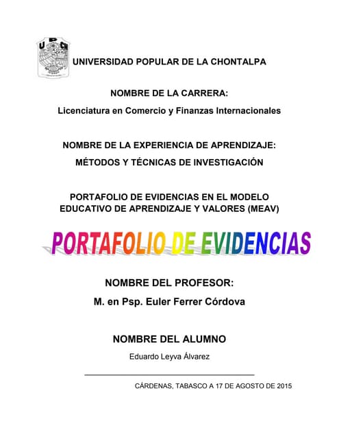 Portafolio digital euler