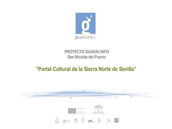 Portal cultural de la sierra norte