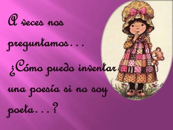 ¿Cómo hacer una poesía?