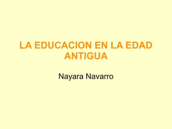 Power point edad antigua