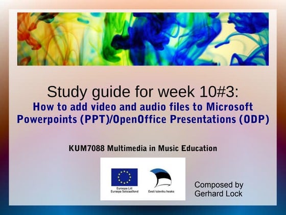 PPT audio-video-adding