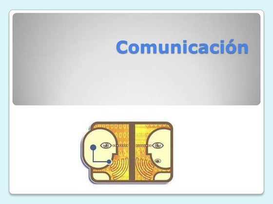 Ppt comunicación