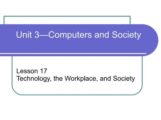 Ppt lesson 17