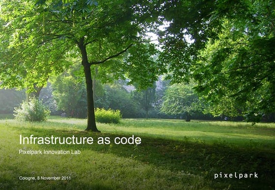 Infrastructure as code