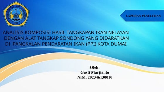PPT SEMPRO GUSTI TUGAS AKHIR SARJANA .pptx