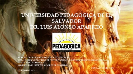 Los 7 saberes necesarios para la educacion del futuro