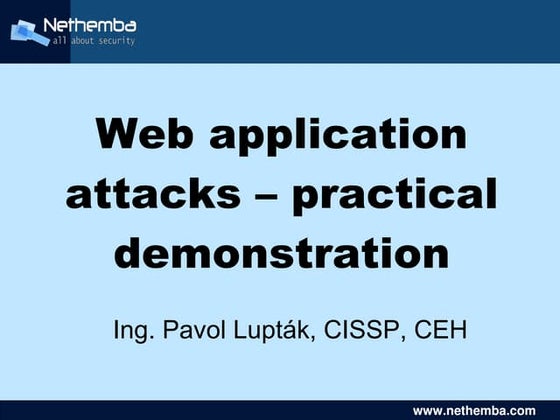 Practical web-attacks2
