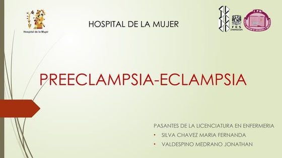 preeclampsia en ginecología y obstetricia