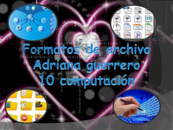 Presentación formatos