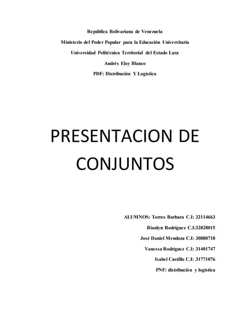 presentacion de conjuntos. números reales, desigualdad etc