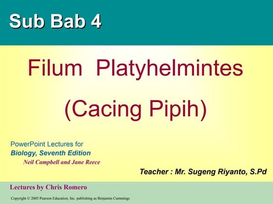 Platyhelminthes&Nemathelminthes