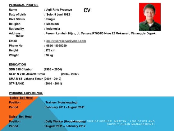 Presentasi management logistic