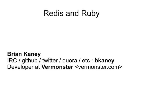 Serializing Ruby Objects in Redis