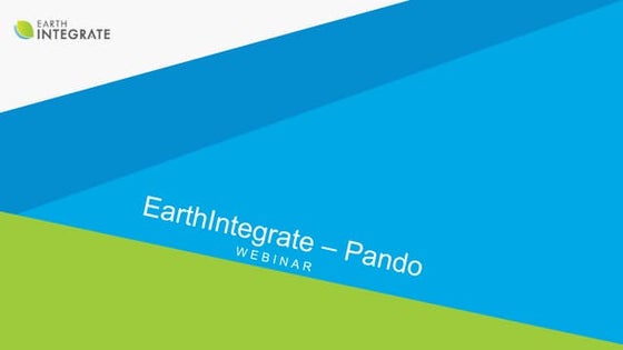 Pando Pro Webinar - Introduction