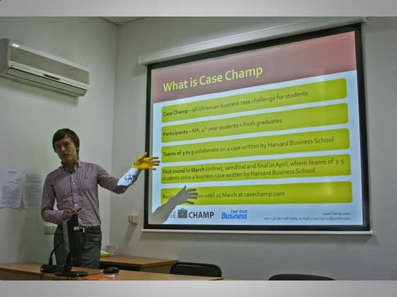 Pictures from DCF Workshop within Case Champ. 18 Feb 2011