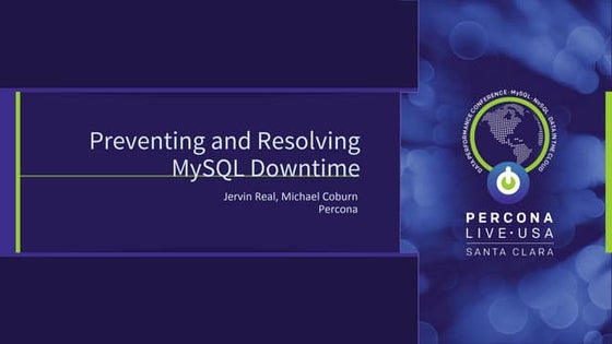 Preventing and Resolving MySQL Downtime